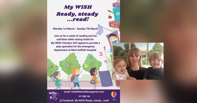Mum’s bid to raise money from week long readathon