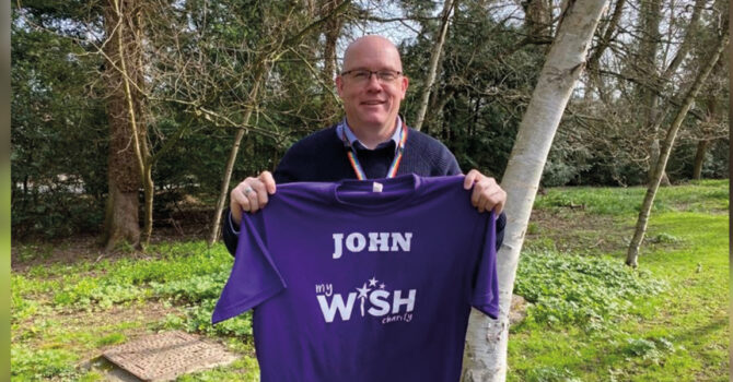 West Suffolk Hospital staff member runs to reflect