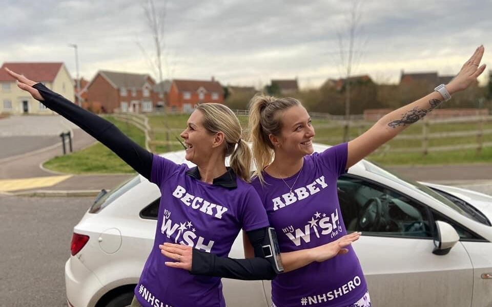 Friends hopes of raising £1,000 for hospital units which are close to their hearts