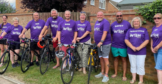 64 mile cycle ride to raise money for hospital ward in memory of former patient