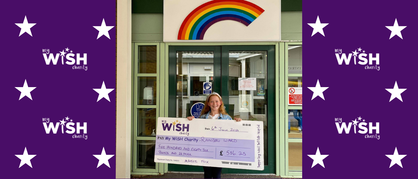 Nine-year-old’s cycle ride to raise money for hospital ward