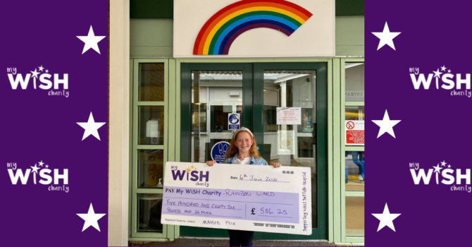 Nine-year-old’s cycle ride to raise money for hospital ward