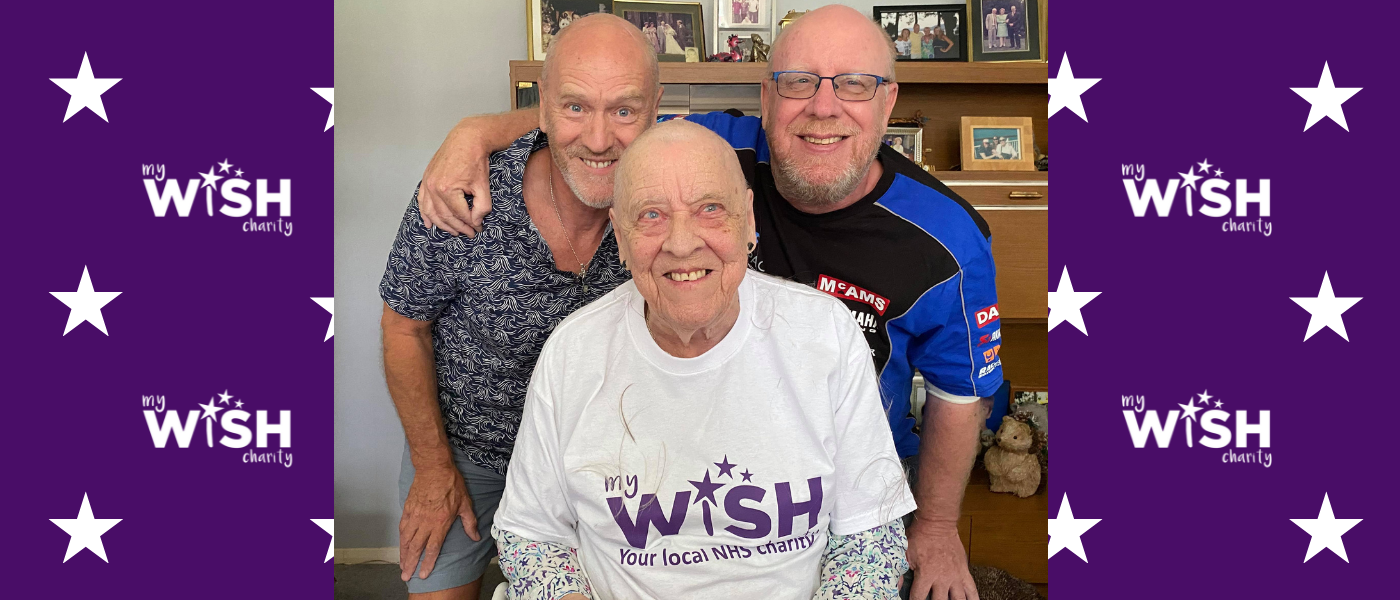 94-year-old’s head shave in aid of My WiSH Charity