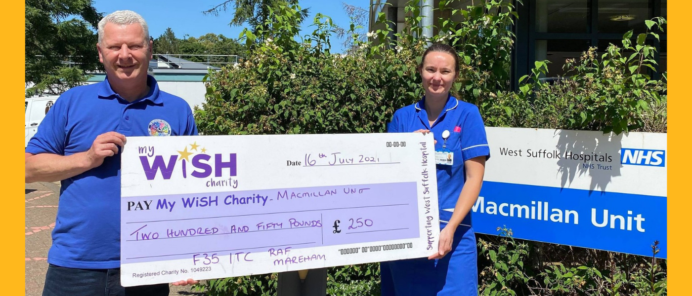 Workmates help to raise money to fund ward’s entertainment system