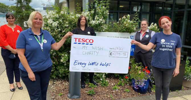 Tesco staff support My WiSH Charity