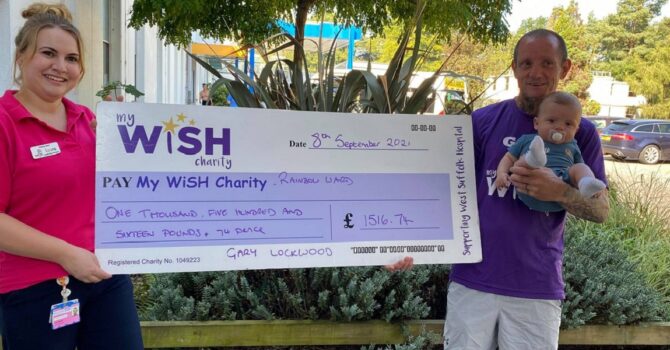 Former drug and alcohol abuse sufferer runs back to back marathons for Rainbow Ward