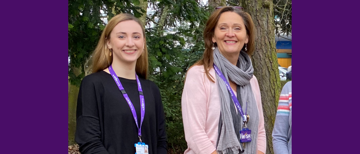 Charity staff take on swim challenge