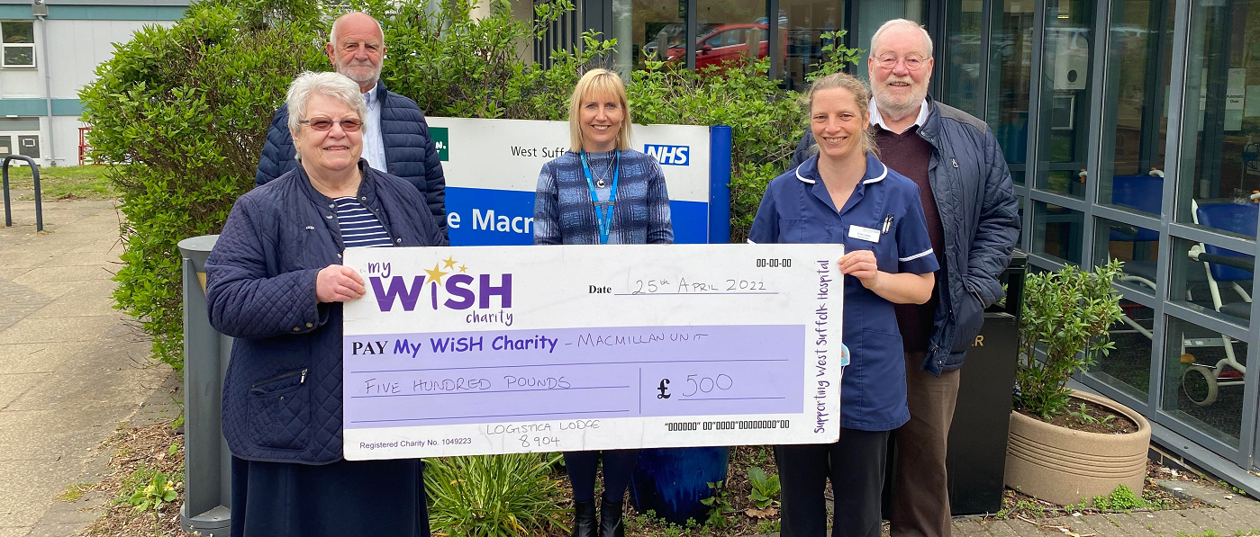 Masons’ fish and chip supper helps to raise £500 for cancer unit