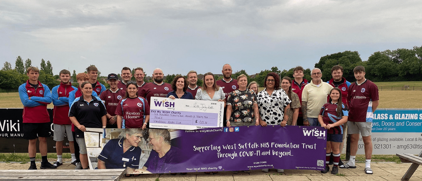 Fun event at rugby club raises over £600 for charity