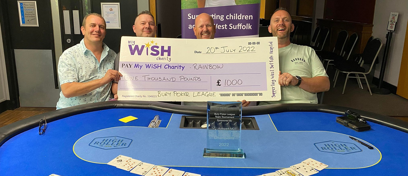 Poker players raise money for childrens’ ward