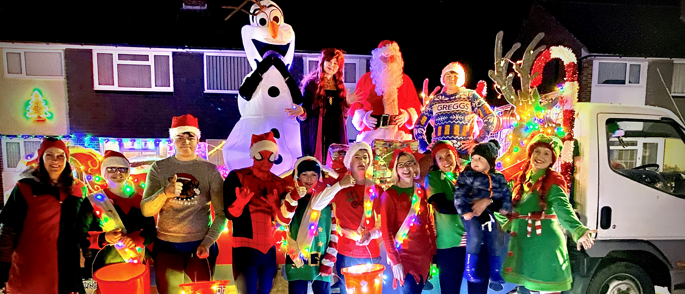 Santa’s sleigh helps to raise money for hospital appeal