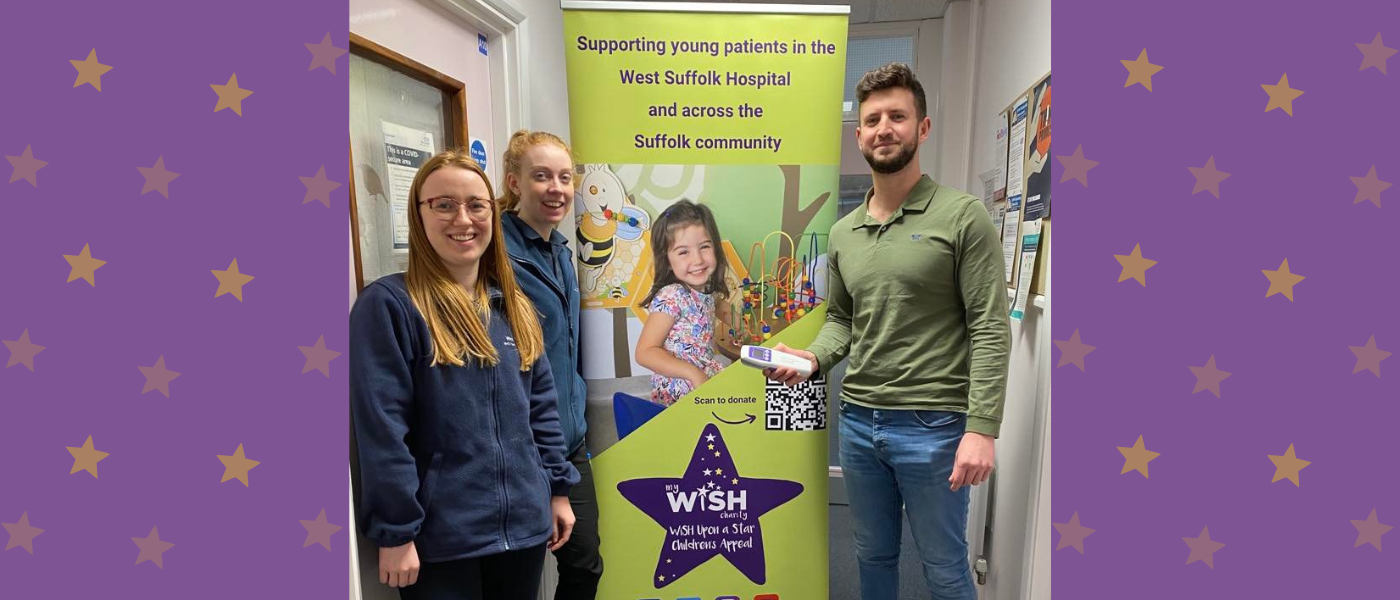 Year of challenges ends with over £3,000 being raised for hospital charity