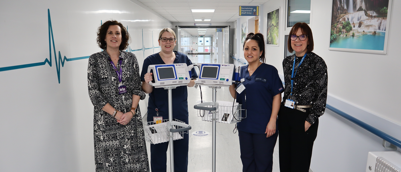 Charity donates scanners to wards