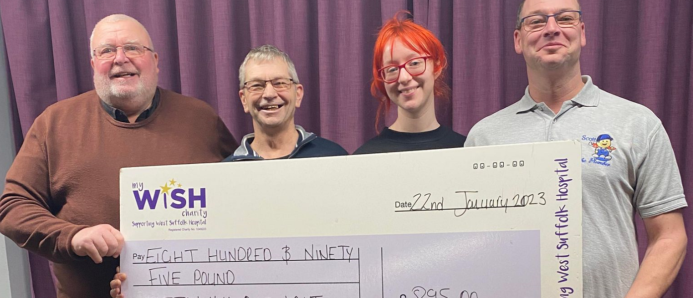 Quiz helps to raise nearly £900 for My WiSH
