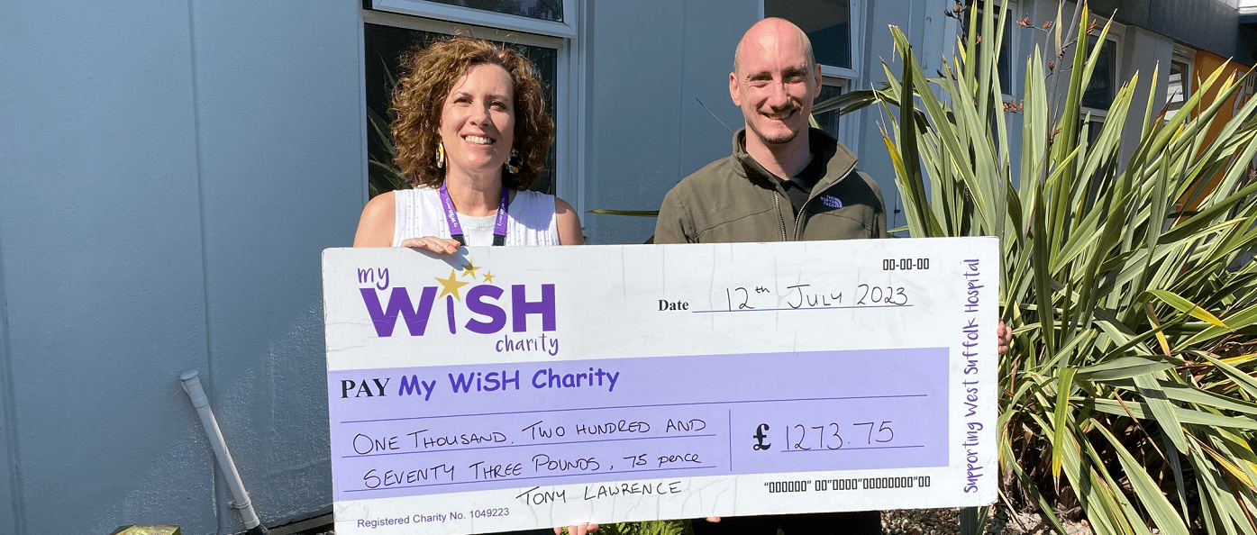 Rainbow Ward gets £1,273 from fundraising half marathon and skydive