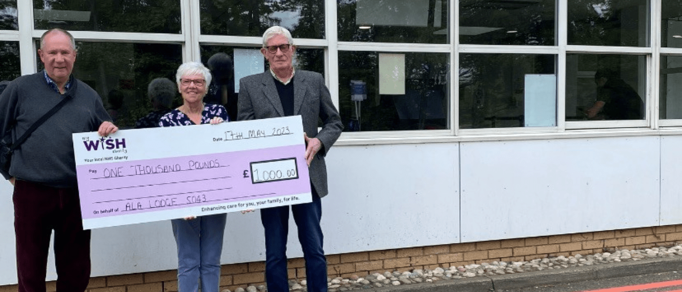 Freemason’s evening raises £1,000