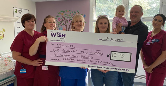 Fundraising shoot helps to raise money for neonatal unit
