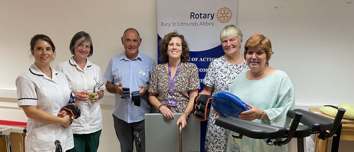 Rotary Club raises £3,200 for disability resource centre