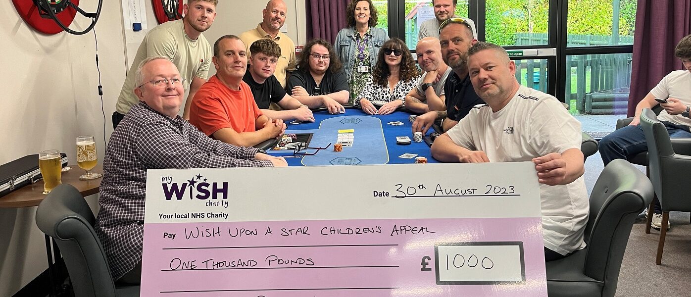 Poker players raise money for hospital children’s appeal