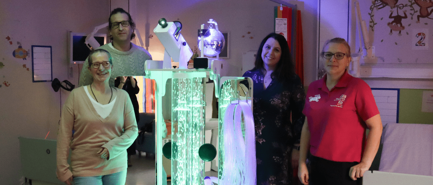 Infusions provide sensory care for young patients