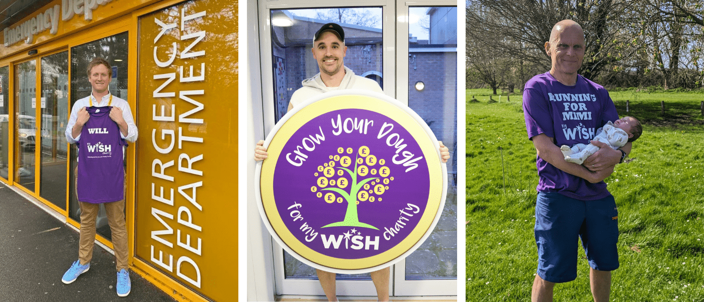 My WiSH is supported by three London Marathon runners