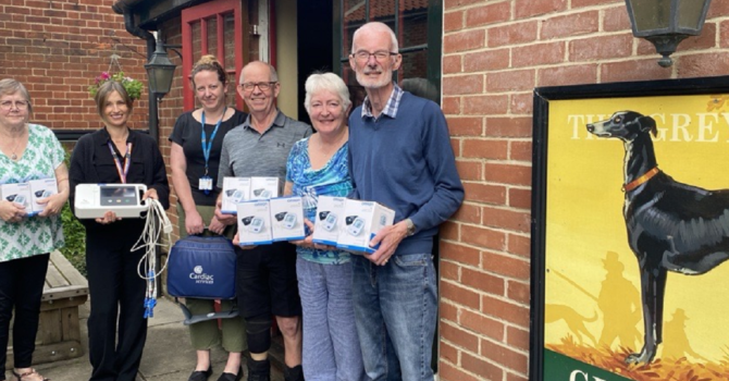 The Greyhound supports cardiac patients in the community