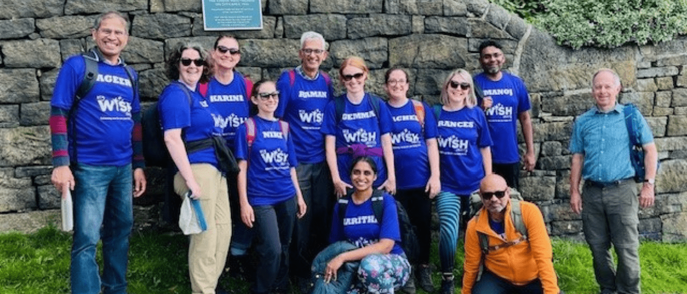 Paediatric staff walk to raise funds