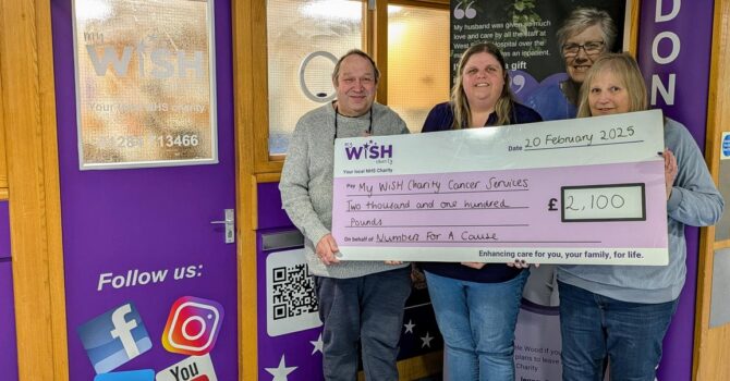 Numbers For A Cause raises £2,100 for cancer services at West Suffolk Hospital